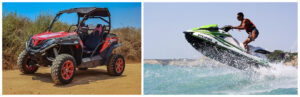 combo package with buggy tour and jet ski