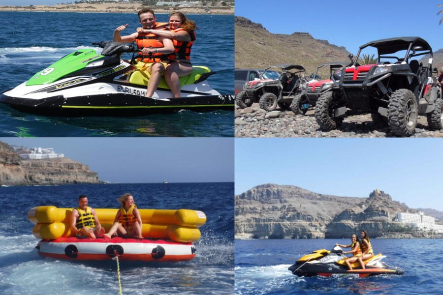 Combo H: Buggy tour, Jet Ski, and Crazy UFO